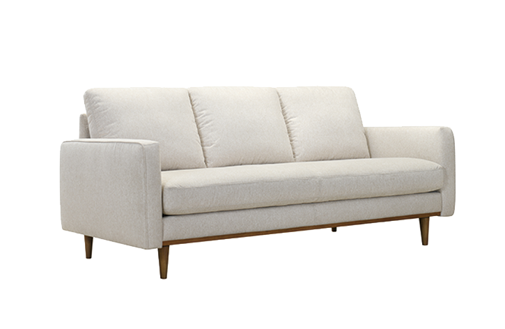 可調式靠背三人座布沙發-Molido莫里朵家居 SF0012